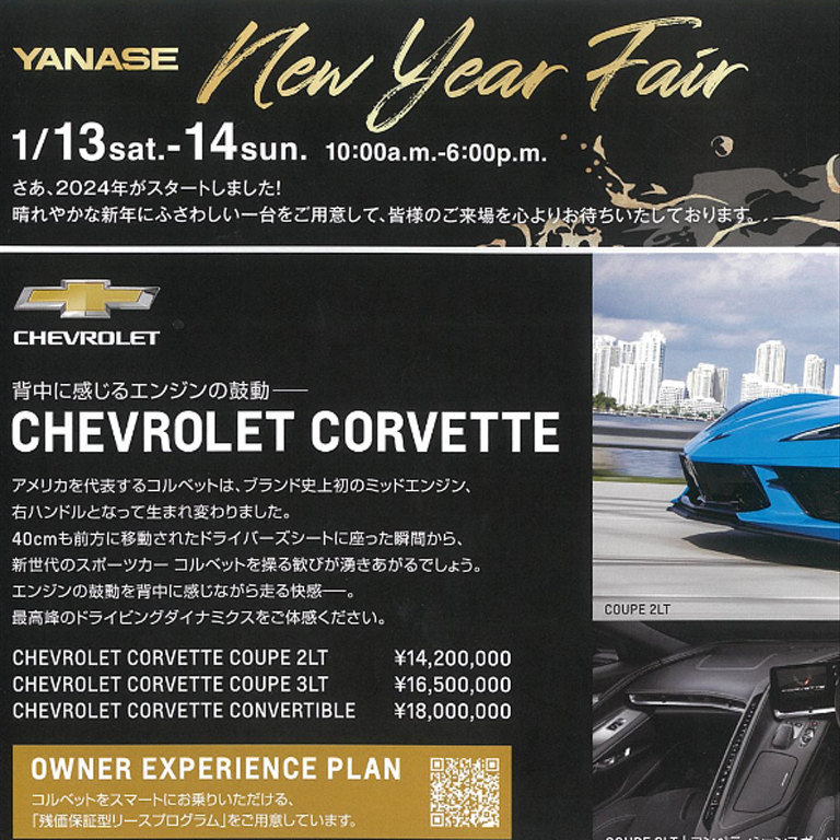 1/13-1/14 YANASE New year Fair開催！！